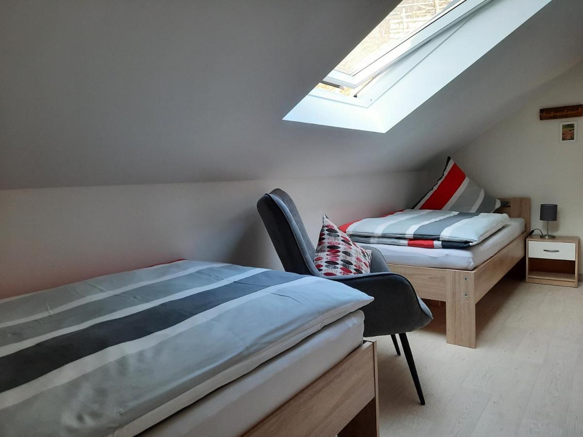 Ferienwohnung Im Bachtal Pommern Exterior foto